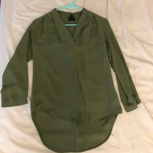 Merona- Army Green work blouse